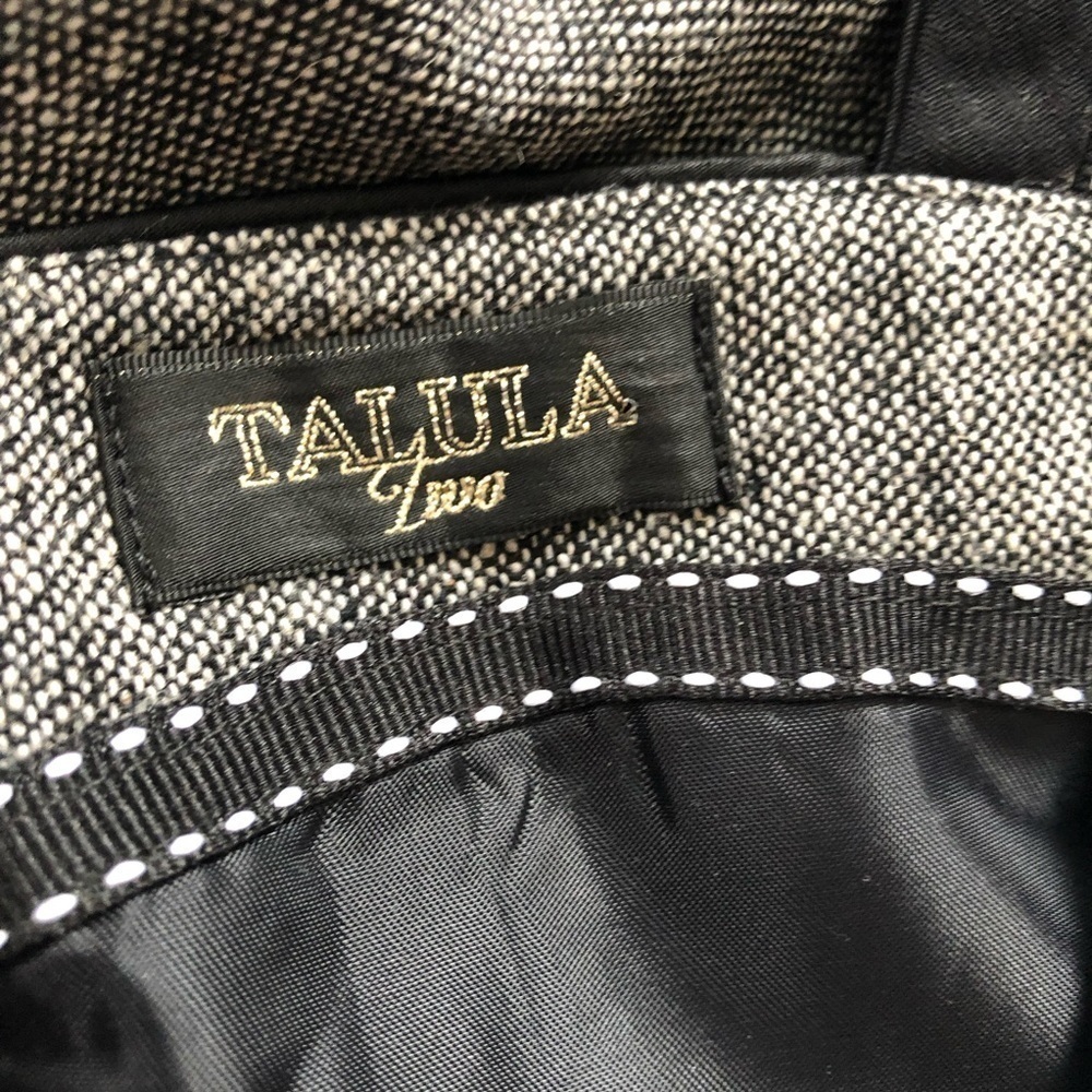 TALULA Aritzia Tweed Overall Jumper Wool Blend Dress size 2 - Picture 7 of 11